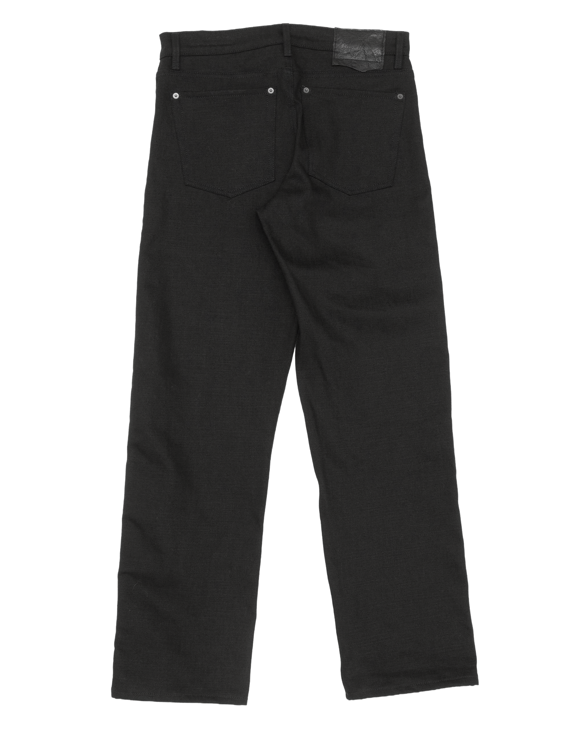 16oz Crosshatch Heavy Denim - Straight Leg