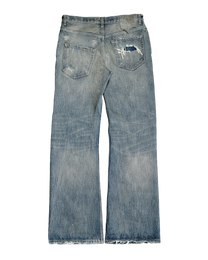 Distressed Bootcut "indigo"