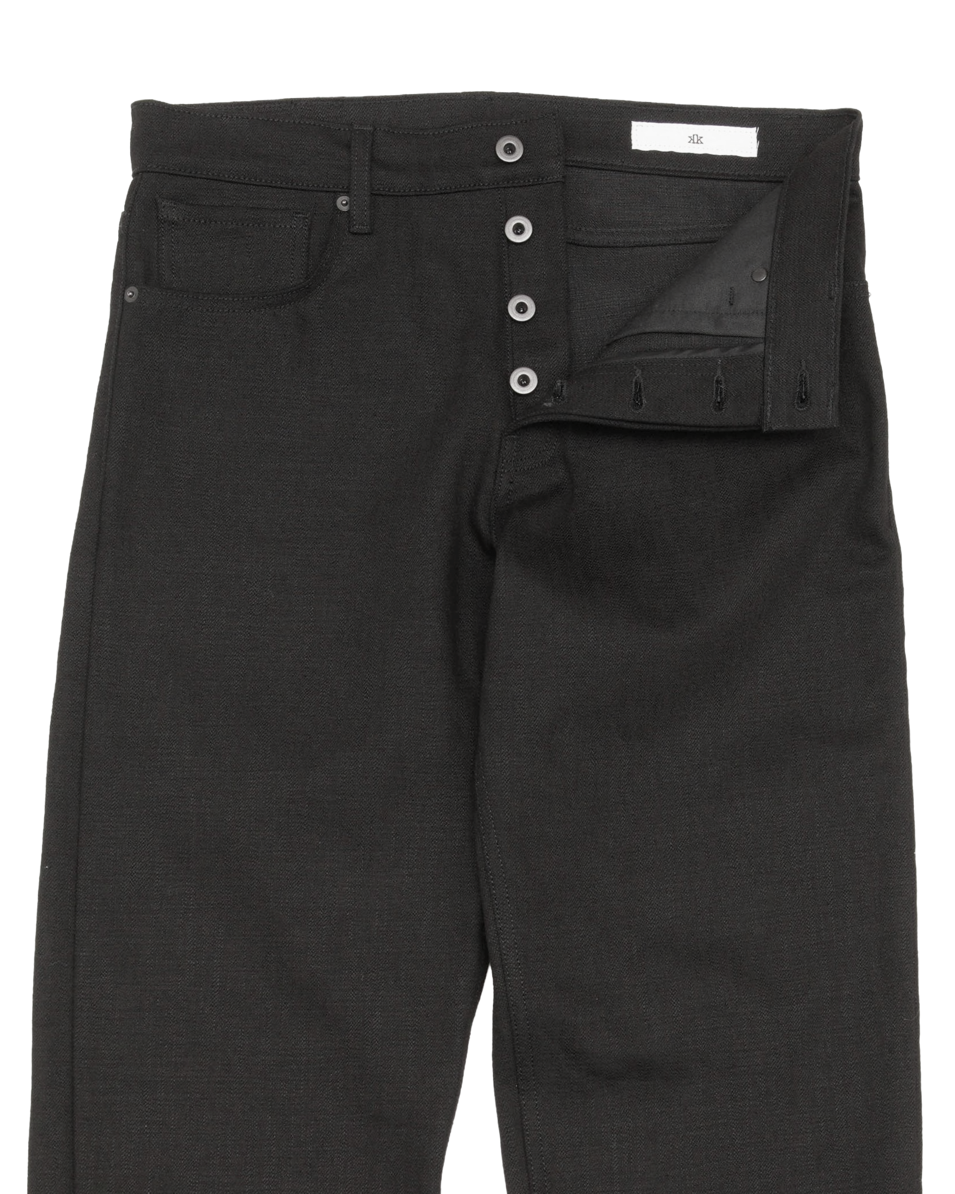 16oz Crosshatch Heavy Denim - Straight Leg