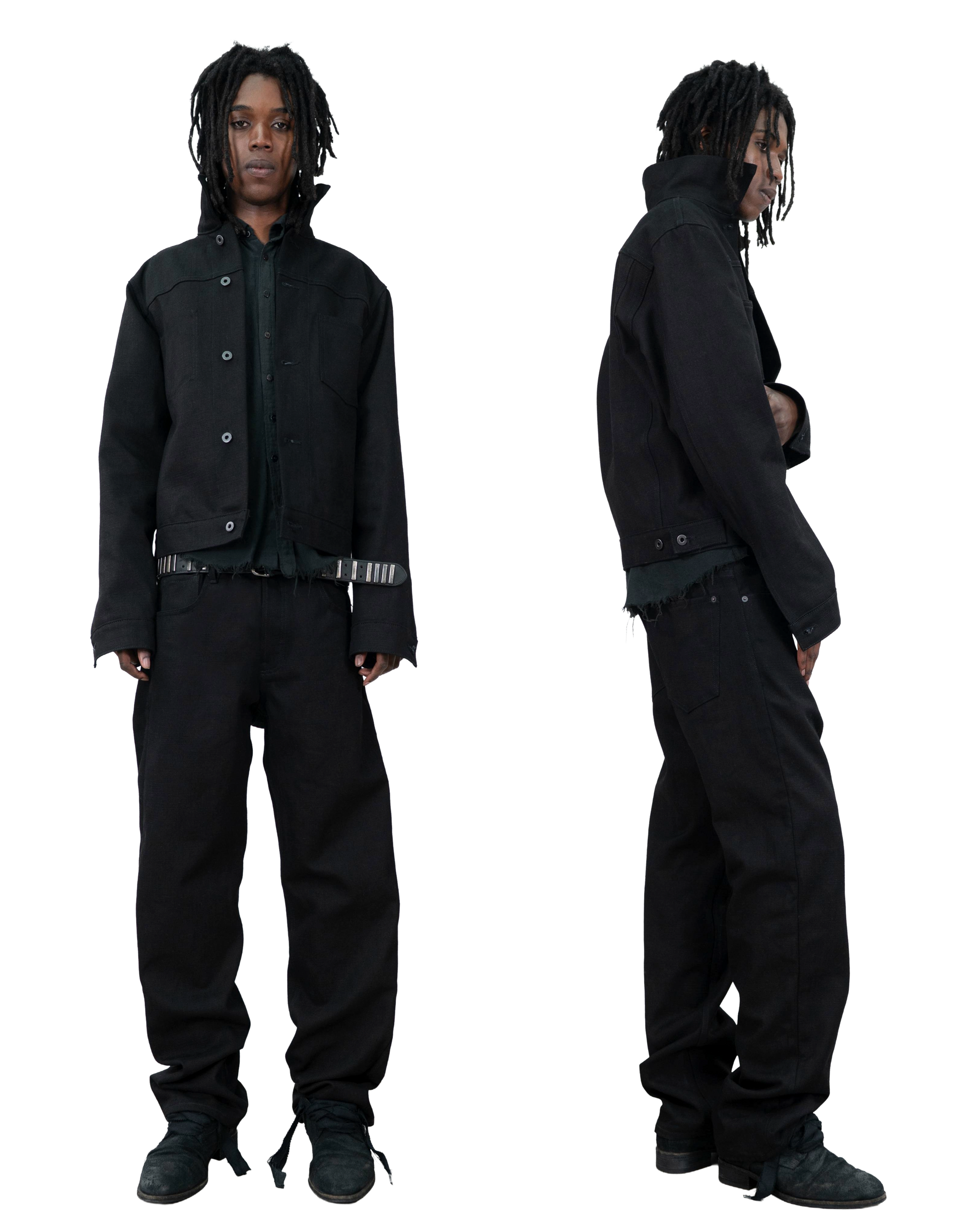 16oz Crosshatch Heavy Denim - Jacket