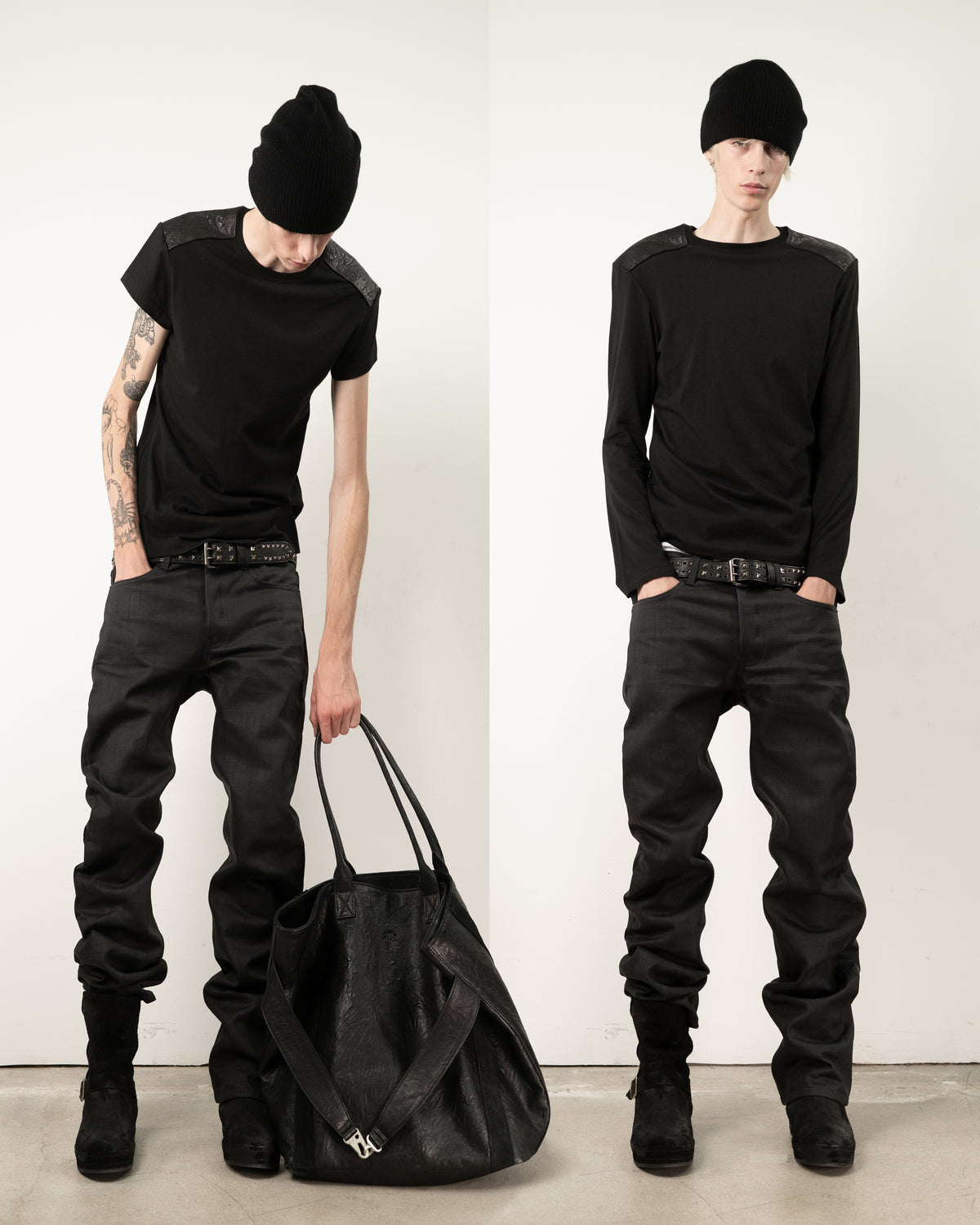 black padded lamb - long sleeve [made to order]