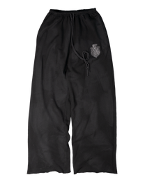 lamb crest sweatpant - overdyed black