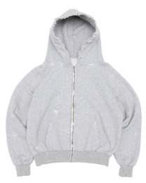 Shrunken Spine Hoodie "heather"