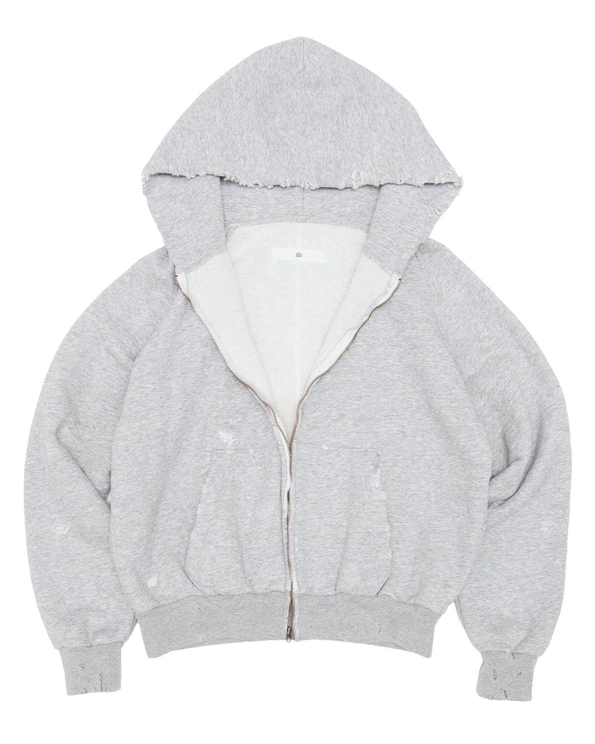Shrunken Spine Hoodie "heather"