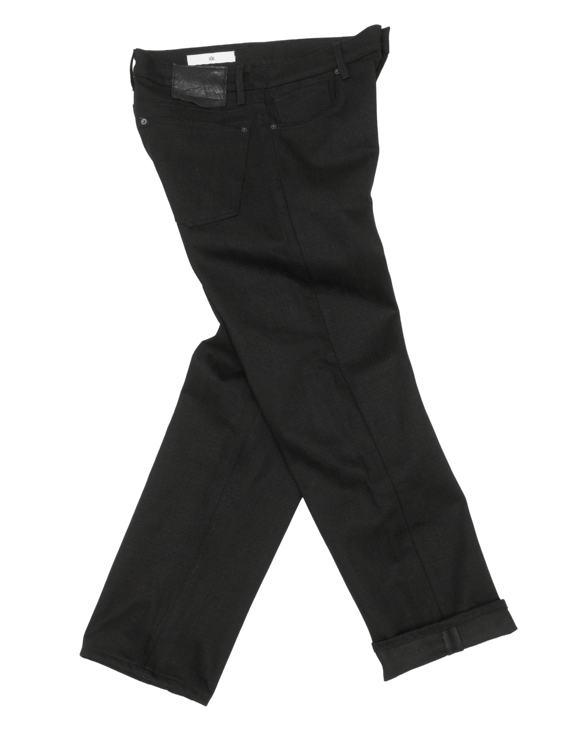 16oz Crosshatch Heavy Denim - Straight Leg