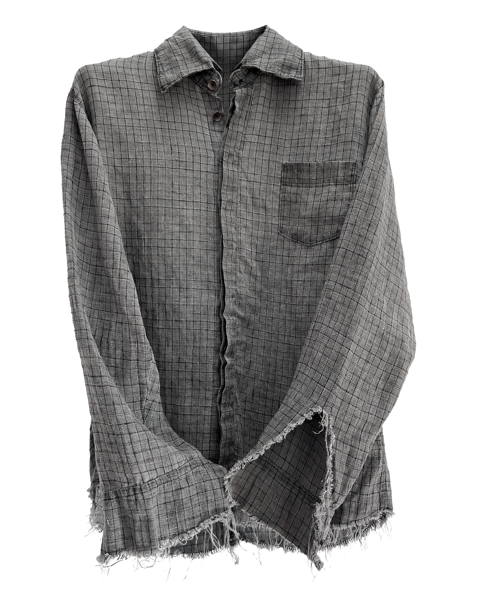 Dyed Checker Button-Down