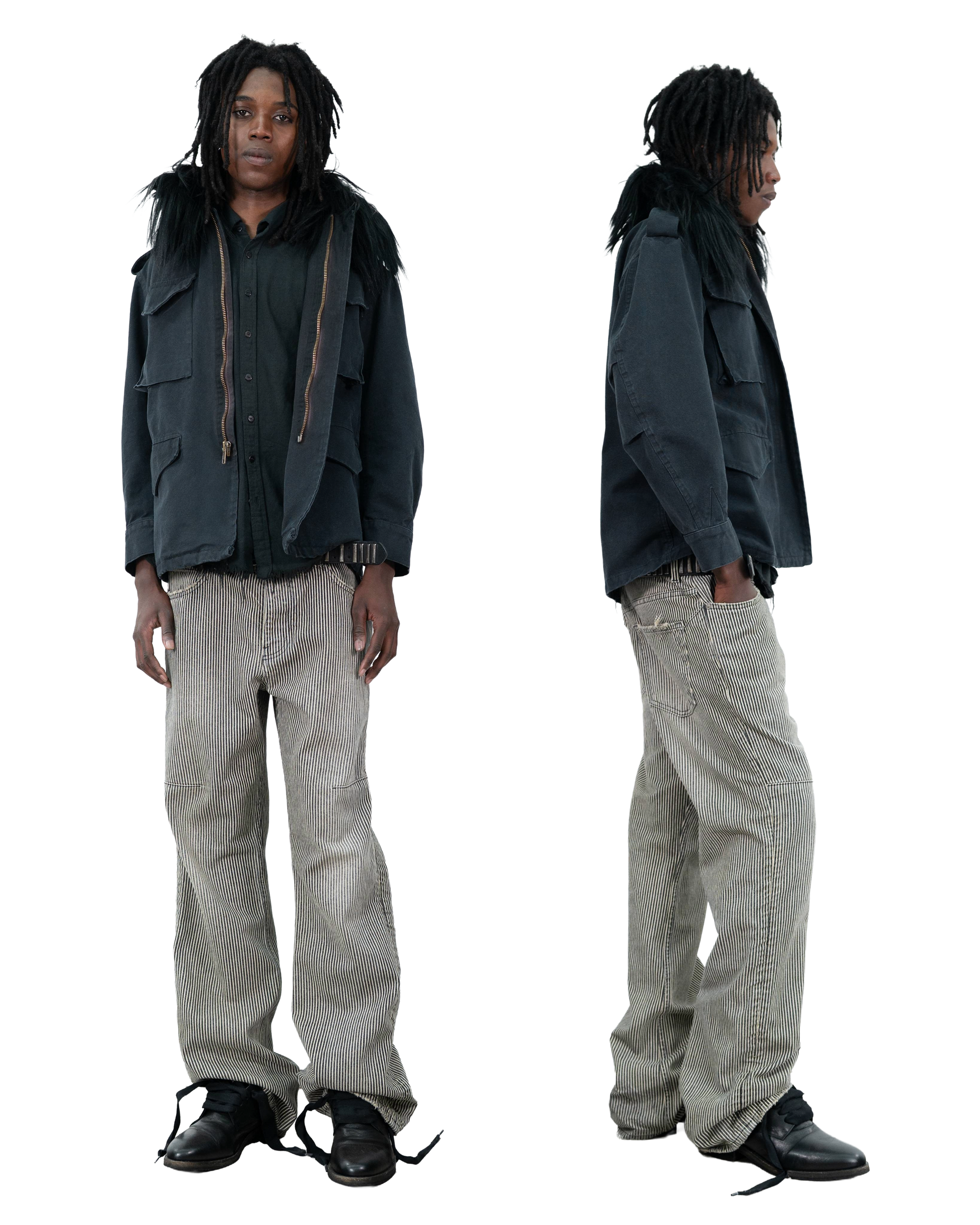 14oz Washed Hickory Denim - Bootcut