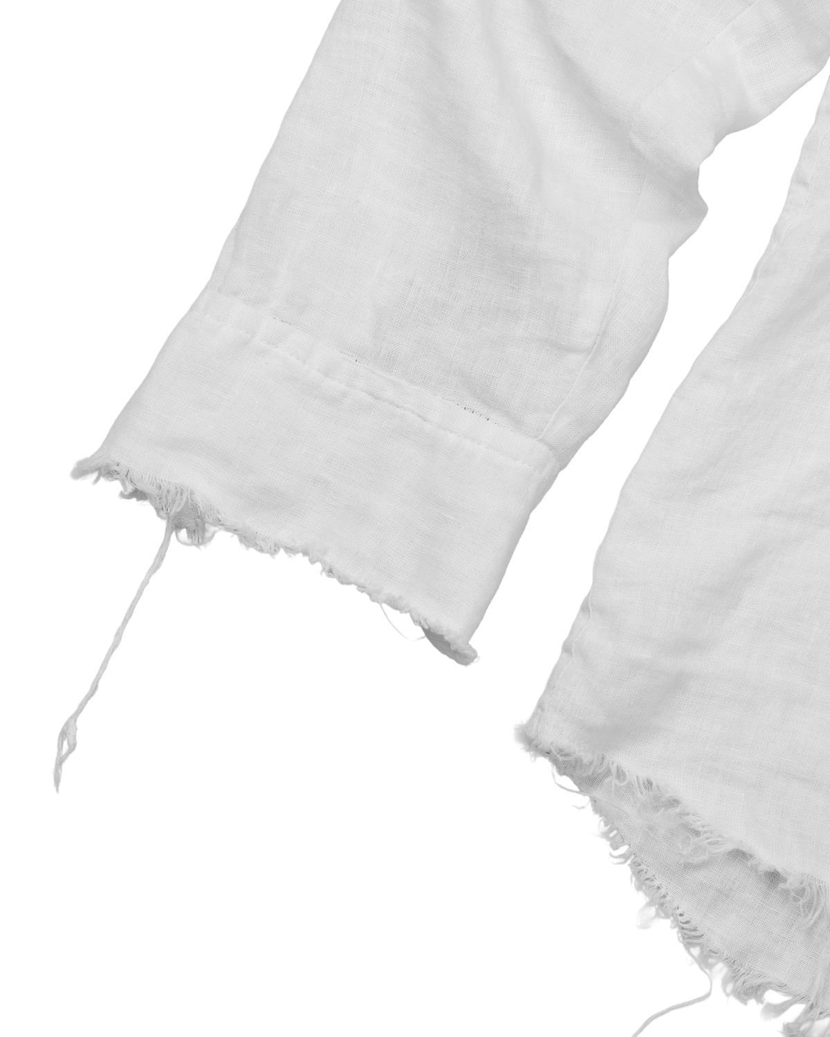 linen button down - beached core white