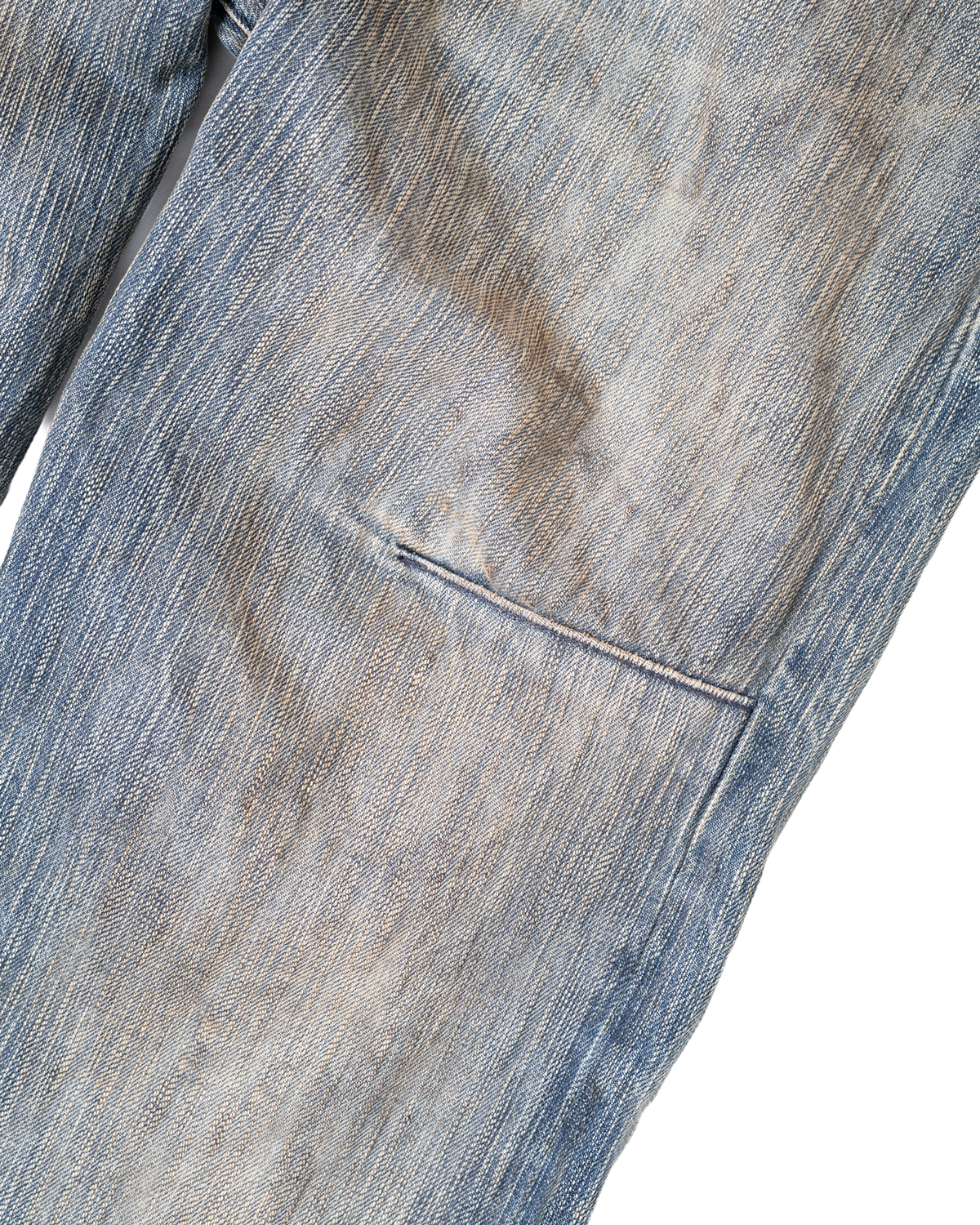 washed indigo non-distressed bootcut
