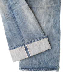 washed indigo non-distressed bootcut