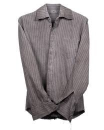 Sepia Striped Button-Down