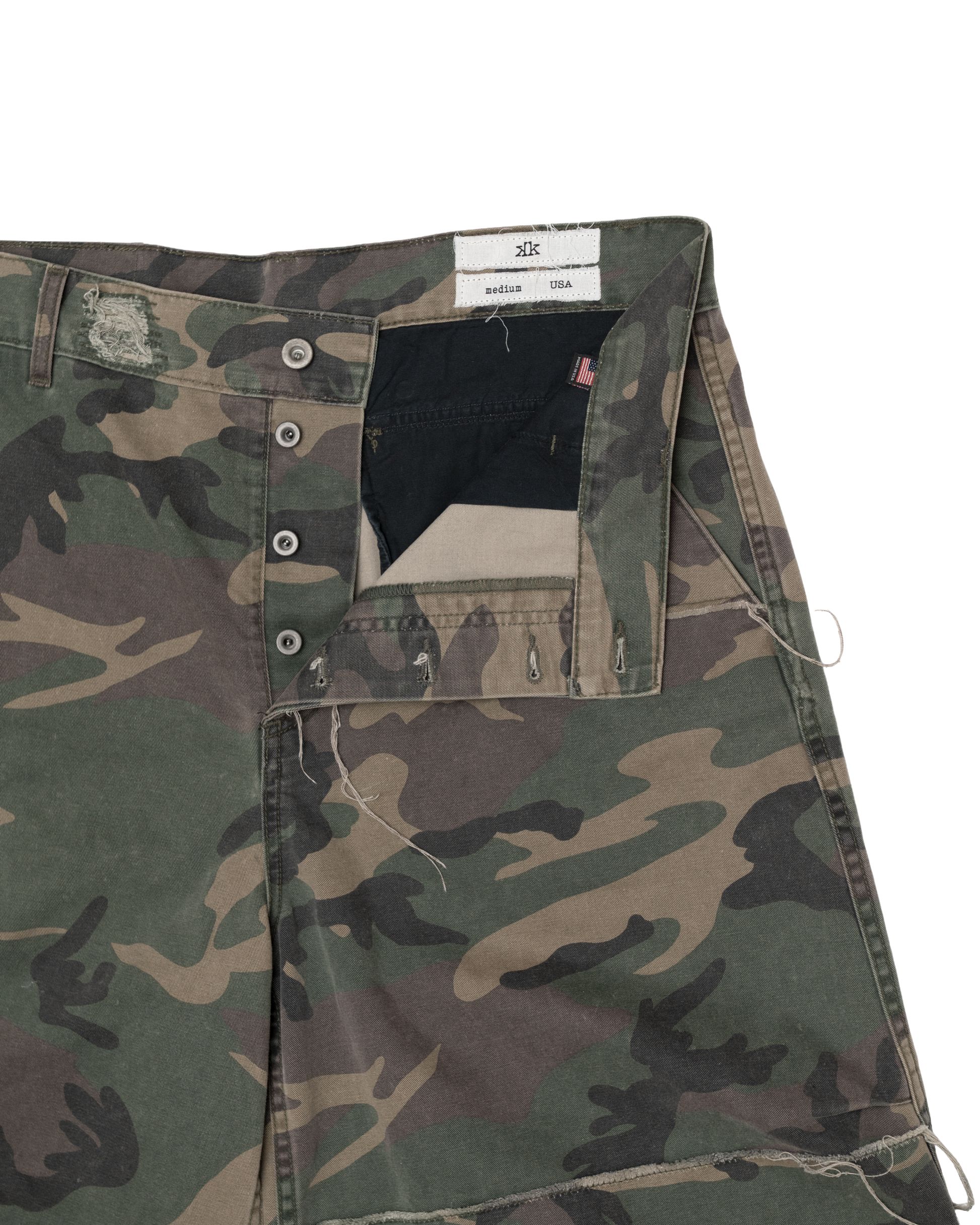 Repair Camo Short [made to order]