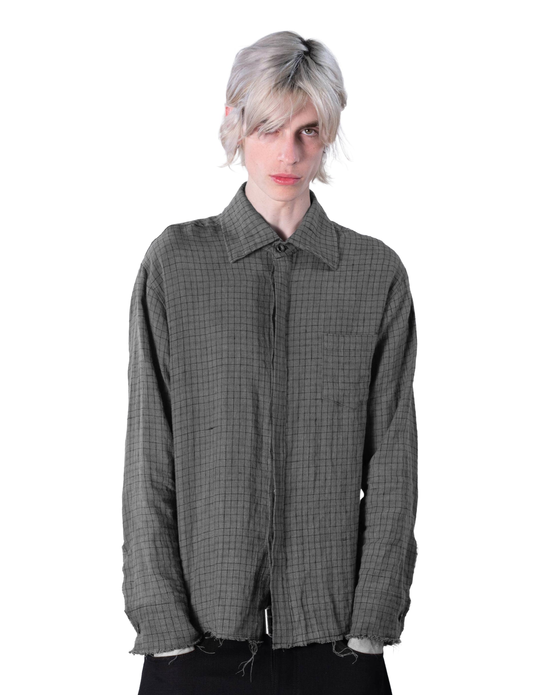 Dyed Checker Button-Down