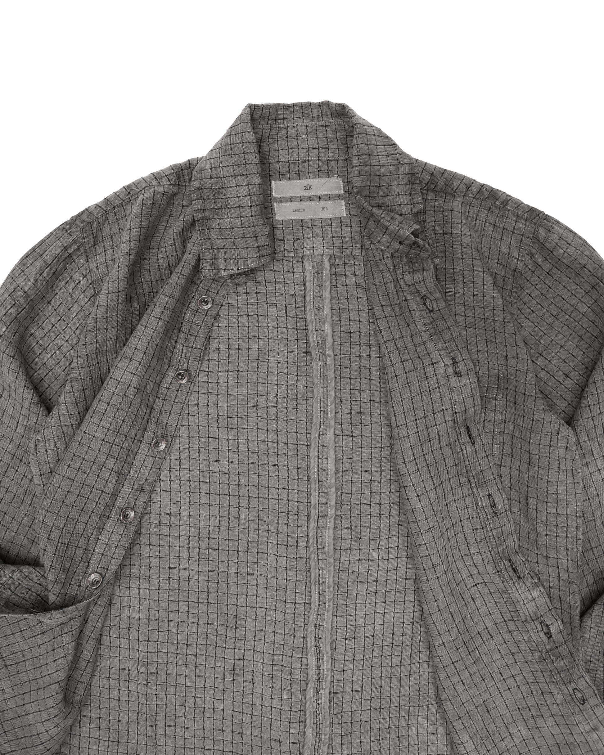 Dyed Checker Button-Down