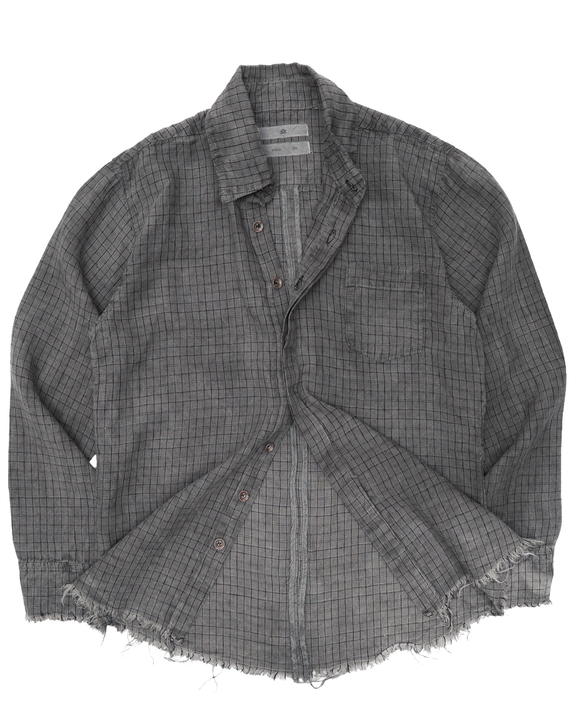 Dyed Checker Button-Down