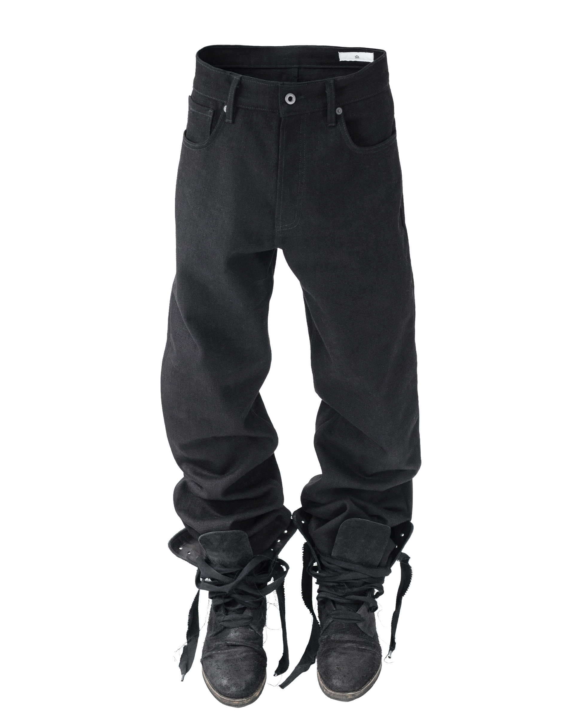 16oz Crosshatch Heavy Denim - Straight Leg