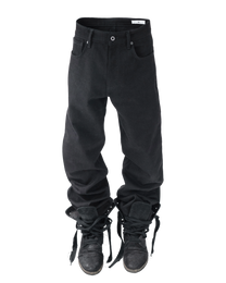 16oz Crosshatch Heavy Denim - Straight Leg