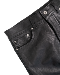 lambskin leather racer pant [made to order]