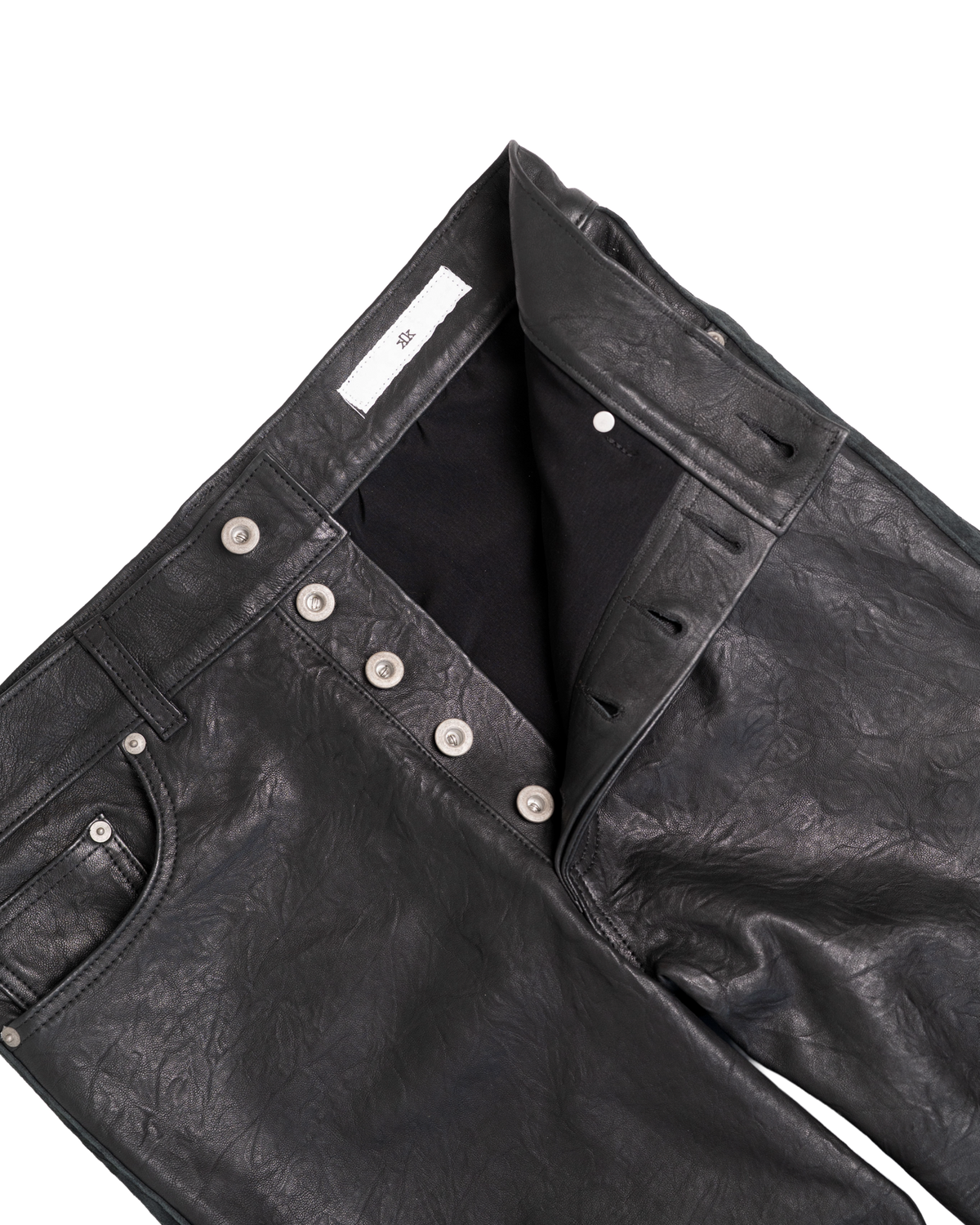 lambskin leather racer pant [made to order]