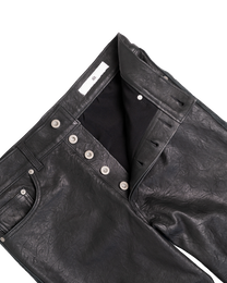 lambskin leather racer pant [made to order]