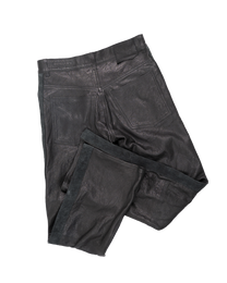 lambskin leather racer pant [made to order]