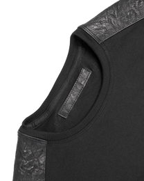 black padded lamb - long sleeve [made to order]