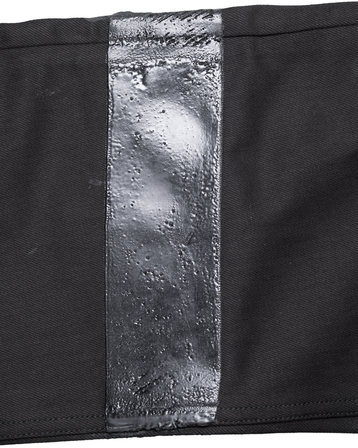 banded denim black - slim