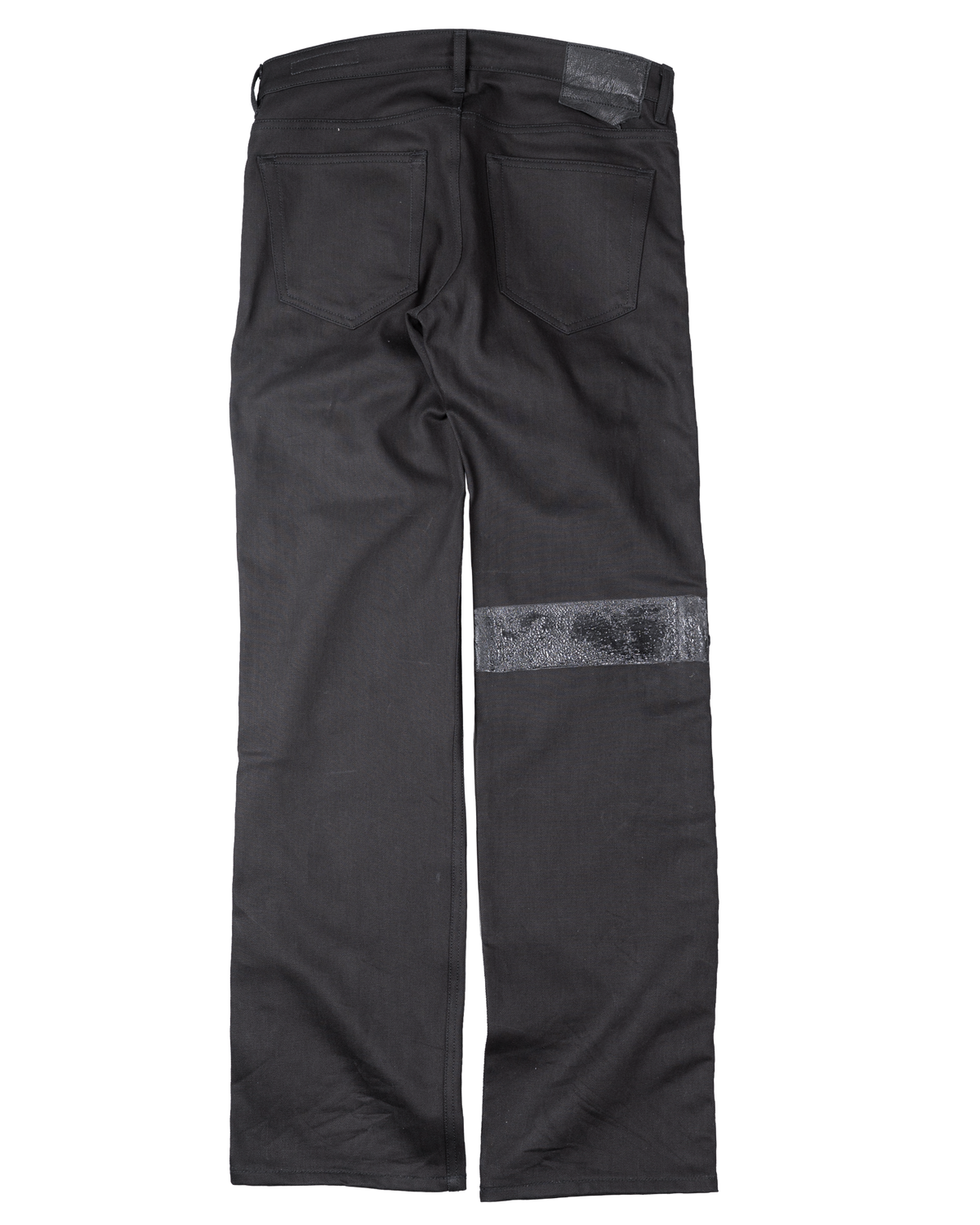 banded denim black - slim