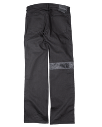 banded denim black - slim