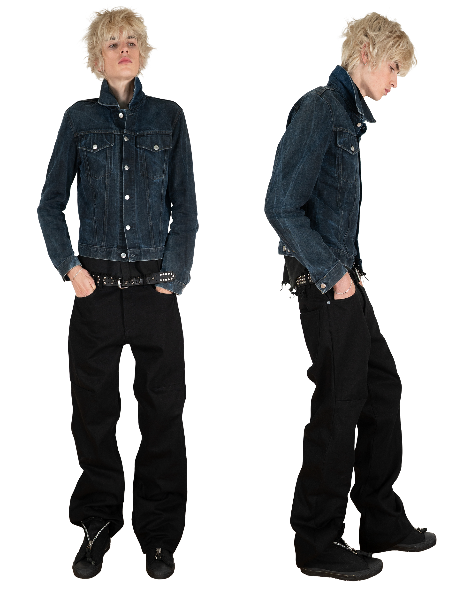 Raw Bootcut "black"