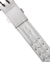 Ktwo white prism studded belt close ꓘK