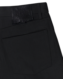 Raw Bootcut "black"