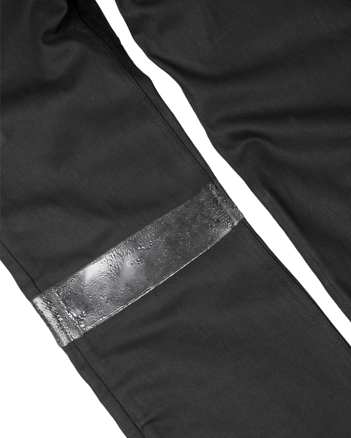 banded denim black - slim