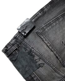 Repaired Bootcut "black"