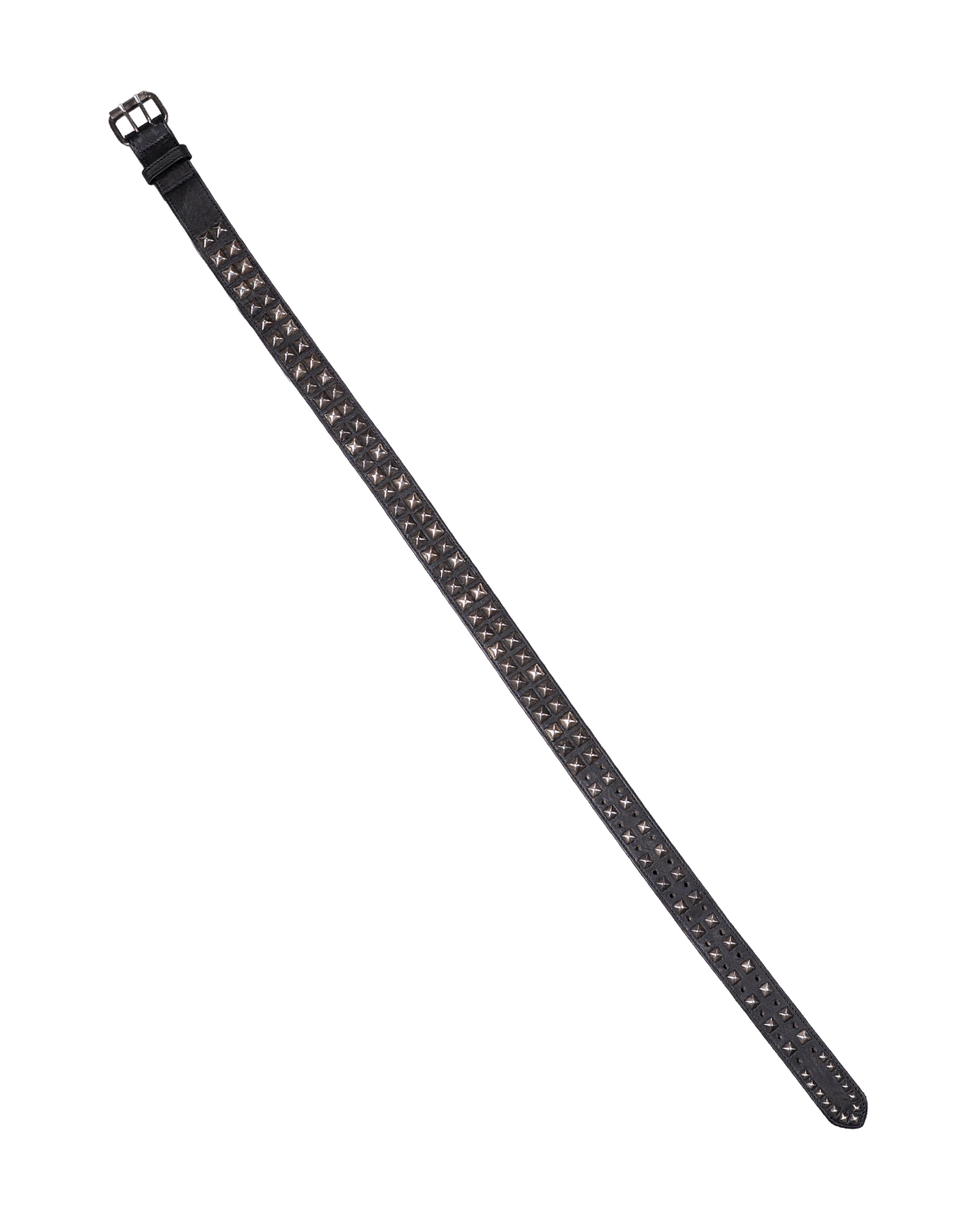 Ktwo studios black prism studded belt wide shot