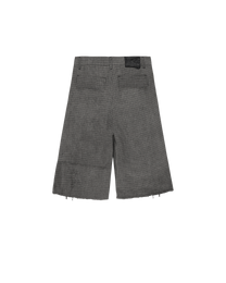 Dyed Checker Repair Short [made to order]