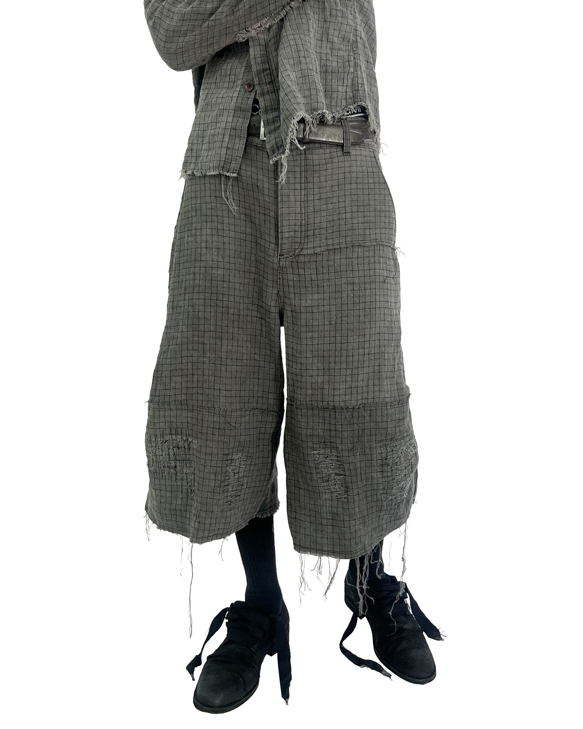 Dyed Checker Button-Down