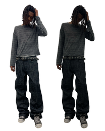 Scatter Studded Belt V2 "black"