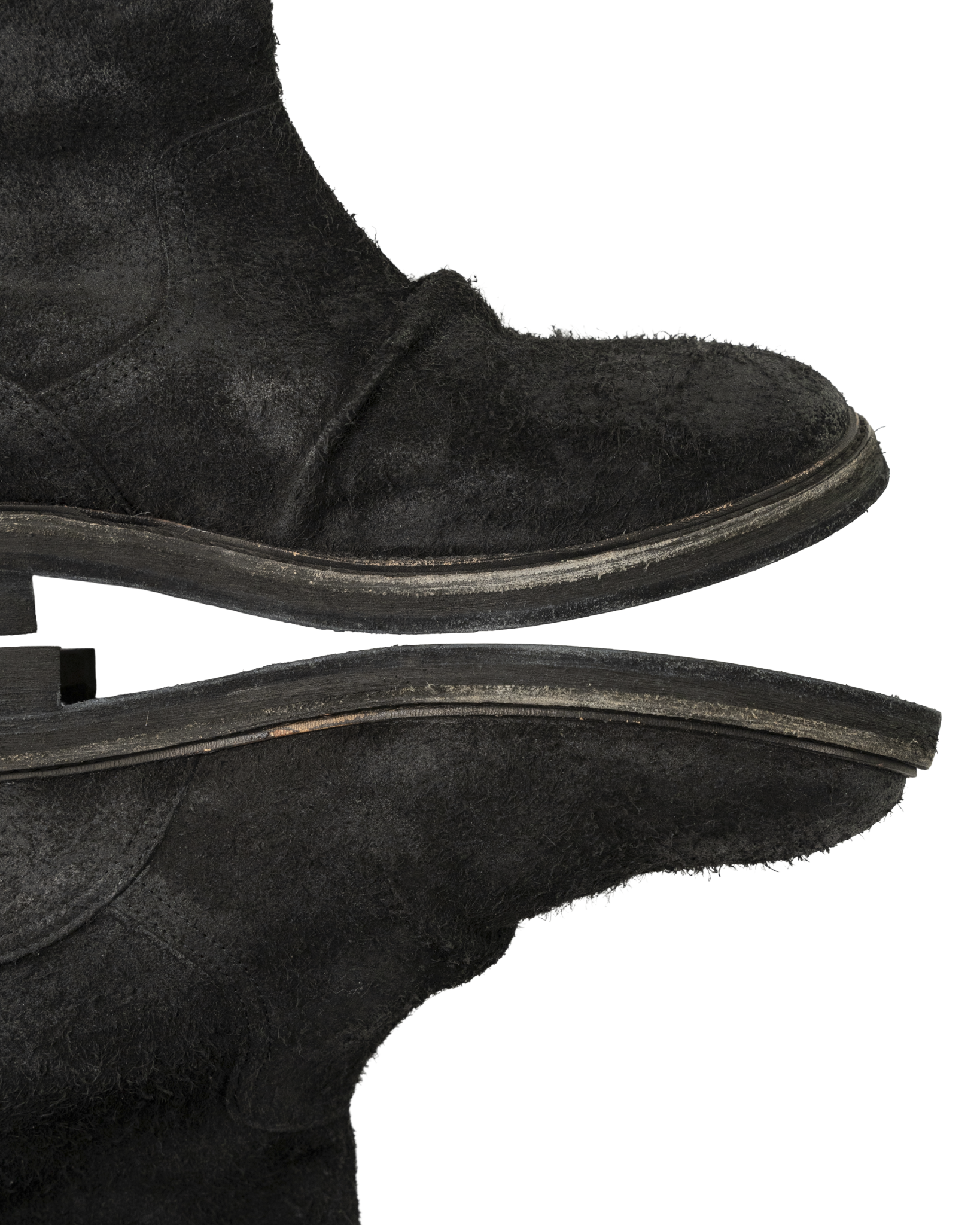 Knotted Engineer Boot "black"