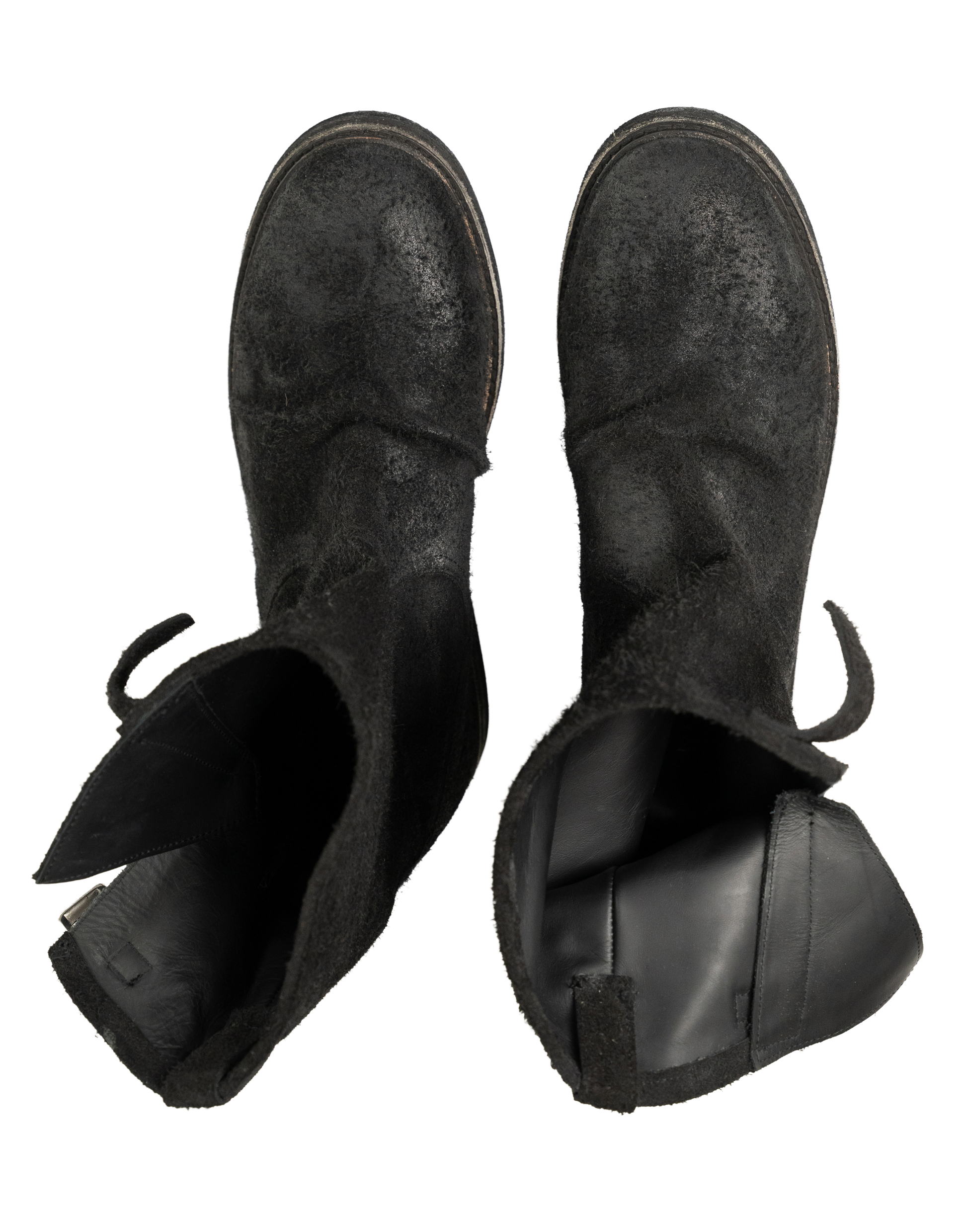 Knotted Engineer Boot "black"