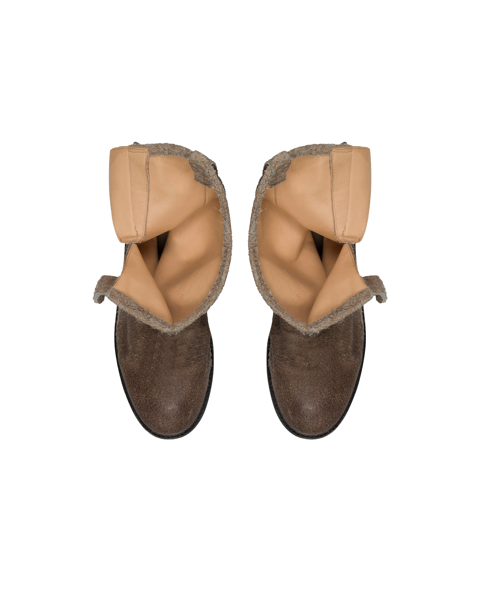 Knotted Engineer Boot "brown"