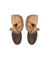 Knotted Engineer Boot "brown"