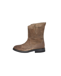 Knotted Engineer Boot "brown"