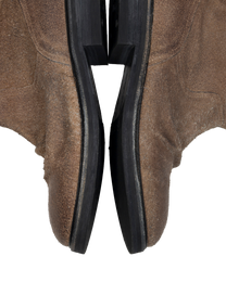 Knotted Engineer Boot "brown"