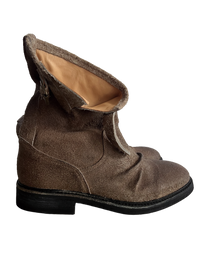 Knotted Engineer Boot "brown"