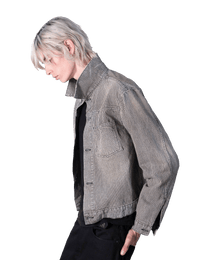14oz Washed Hickory Denim - Jacket