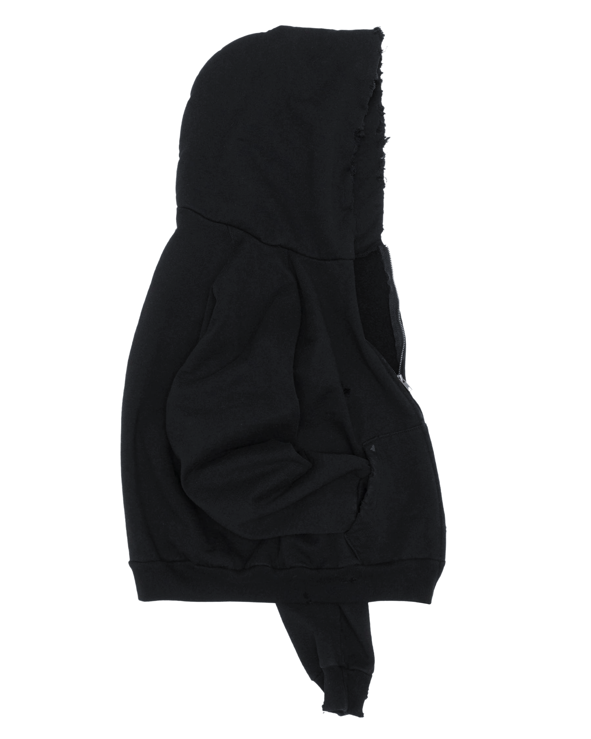 Shrunken Spine Hoodie "black"