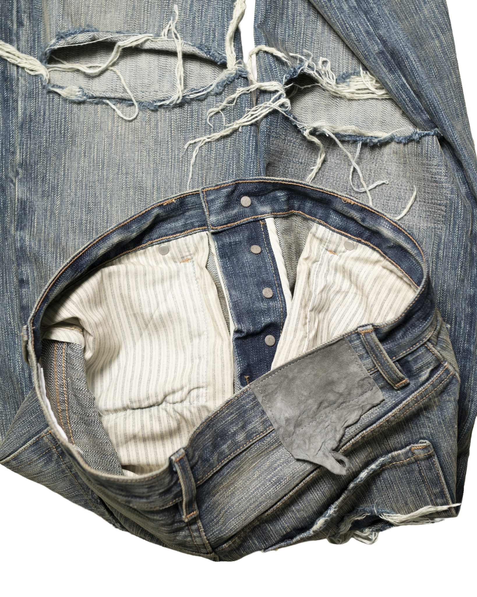 Distressed Bootcut "indigo"