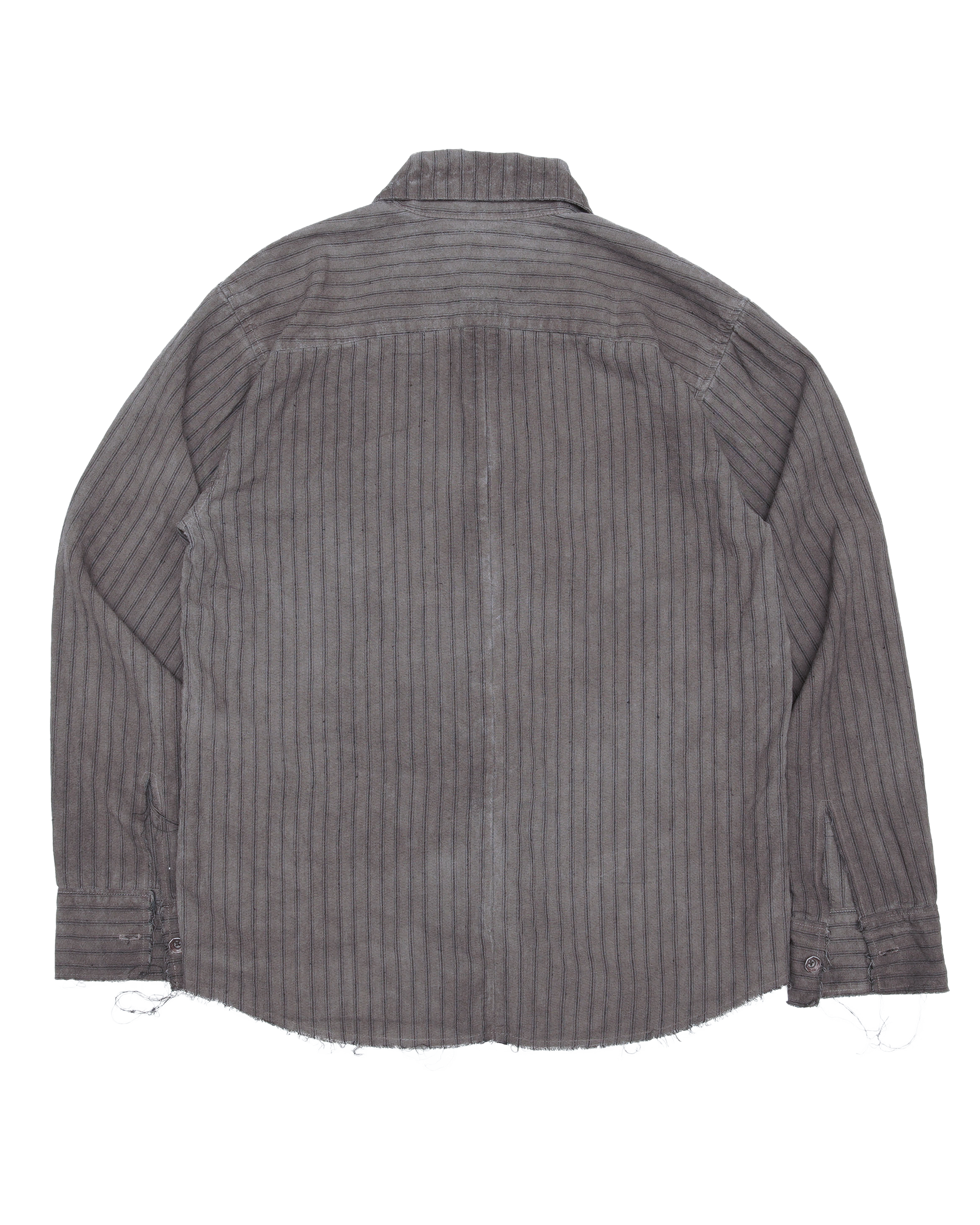 Sepia Striped Button-Down