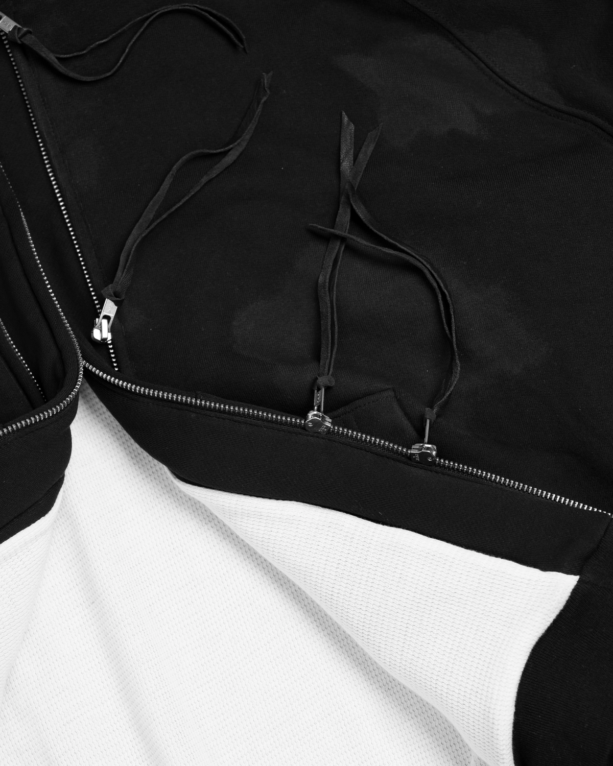 thermal &amp; muck reworked hoodie
